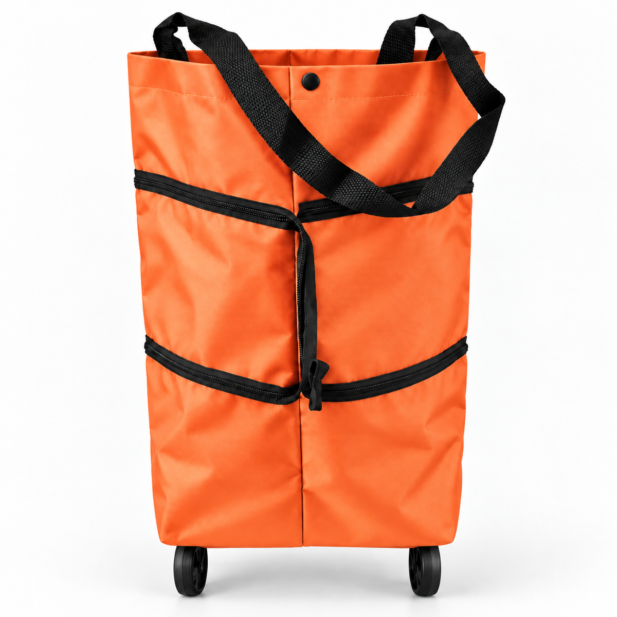 CarryEase™ Pro – Opvouwbare 2-in-1 Boodschappentrolley l Neem meer boodschappen mee zonder zwaar te sjouwen