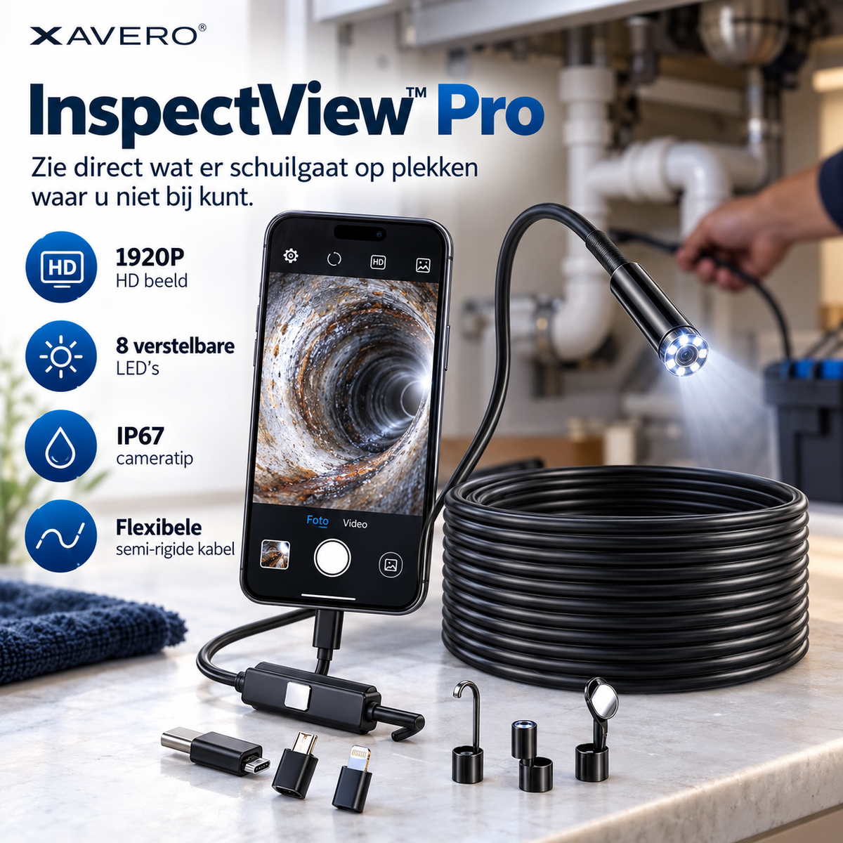 InspectView™ Pro l Zie direct wat verborgen zit zonder eerst alles te verschuiven of open te maken.