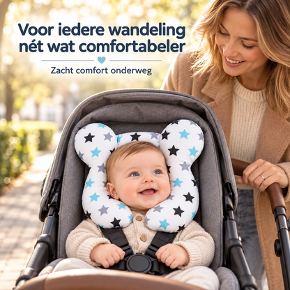 NestEase™ Pro – Zachte steun voor hoofd & nek, meer comfort onderweg