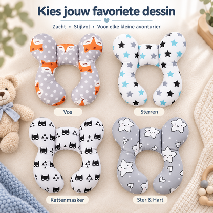 NestEase™ Pro – Zachte steun voor hoofd & nek, meer comfort onderweg
