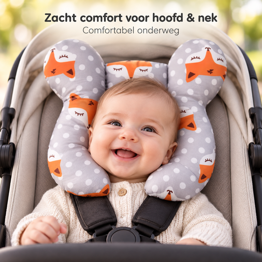 NestEase™ Pro – Zachte steun voor hoofd & nek, meer comfort onderweg