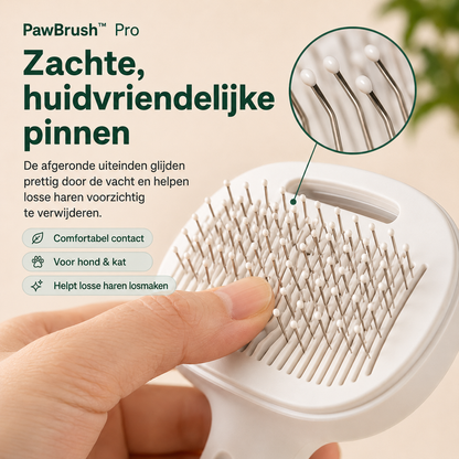 PawBrush™ Pro l  Minder losse haren in huis, meer gemak bij elke borstelbeurt