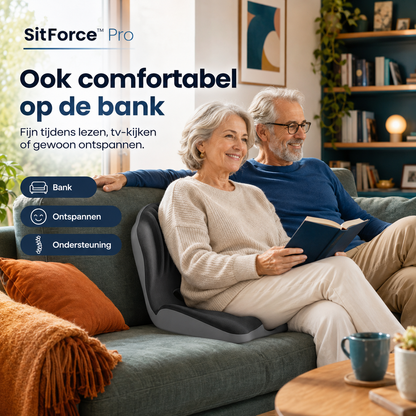 SitForce™ Pro l Maakt lang zitten merkbaar comfortabeler