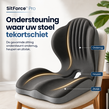 SitForce™ Pro l Maakt lang zitten merkbaar comfortabeler