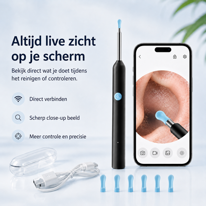 ClearScope™ Pro l Geen blind gepriegel meer – zie live waar vuil zit en reinig nauwkeuriger voor een zichtbaar schoner resultaat.