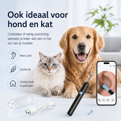 ClearScope™ Pro l Geen blind gepriegel meer – zie live waar vuil zit en reinig nauwkeuriger voor een zichtbaar schoner resultaat.