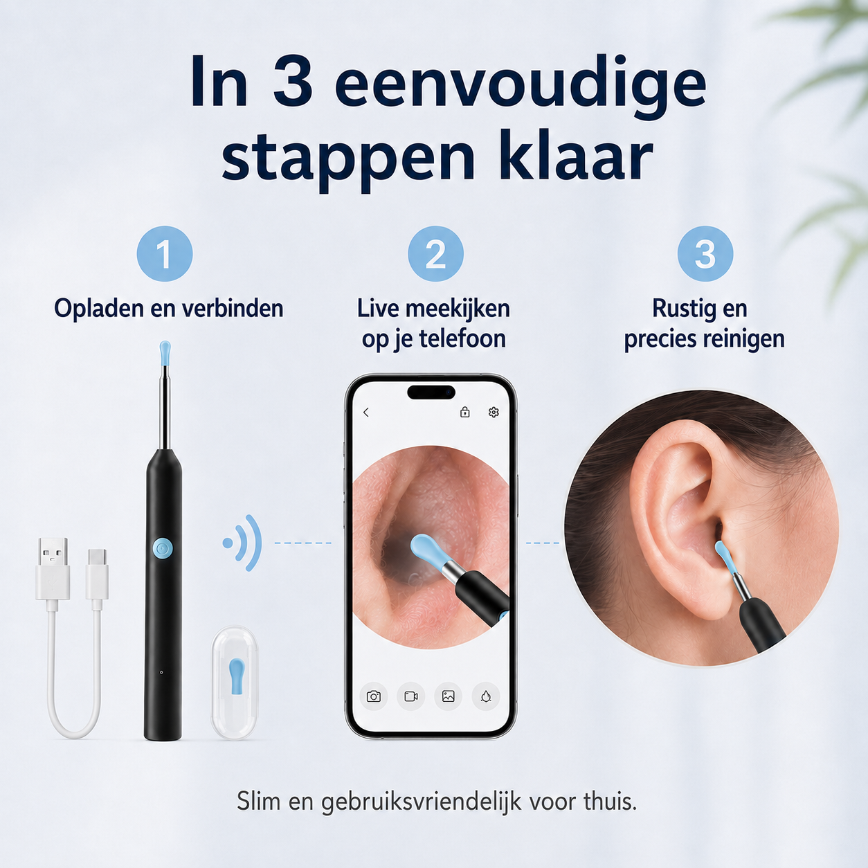 ClearScope™ Pro l Geen blind gepriegel meer – zie live waar vuil zit en reinig nauwkeuriger voor een zichtbaar schoner resultaat.