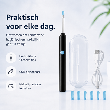 ClearScope™ Pro l Geen blind gepriegel meer – zie live waar vuil zit en reinig nauwkeuriger voor een zichtbaar schoner resultaat.