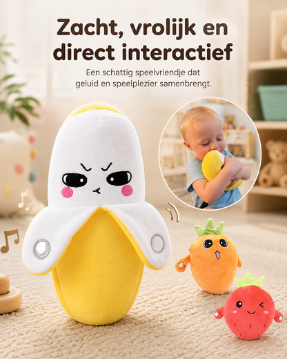 JoyTap™ Interactieve Muziekknuffel l Raak. Lach. Maak samen muziek.