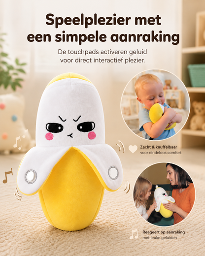 JoyTap™ Interactieve Muziekknuffel l Raak. Lach. Maak samen muziek.