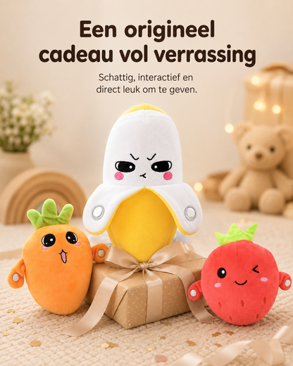 JoyTap™ Interactieve Muziekknuffel l Raak. Lach. Maak samen muziek.