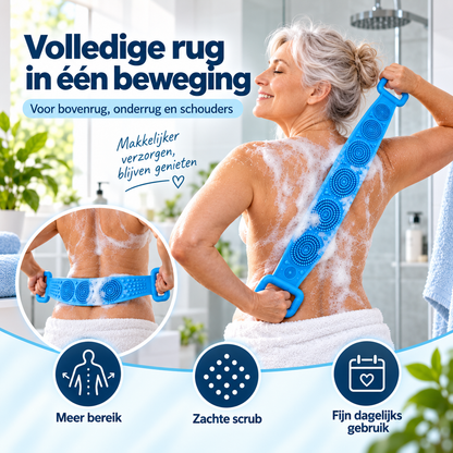 BackEase™ Pro | Siliconen Rug Scrubber | Minder draaien, bereik moeiteloos uw rug, schouders en benen