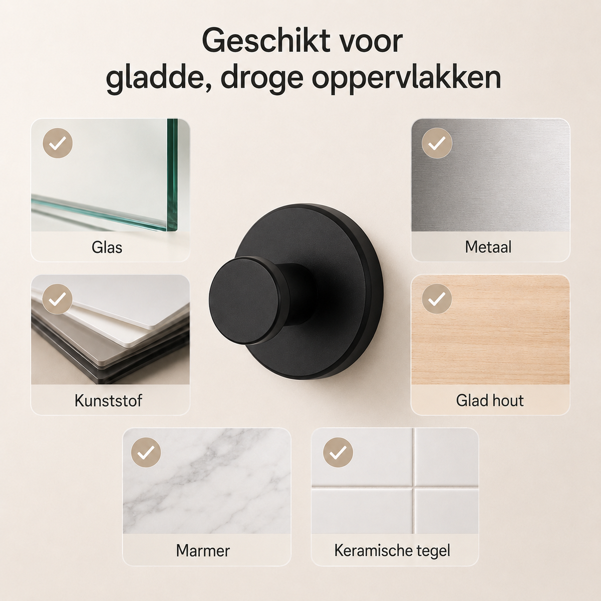 GripLock™ Pro – Extra ophangruimte zonder gaten, schroeven of gedoe l 1+1 GRATIS