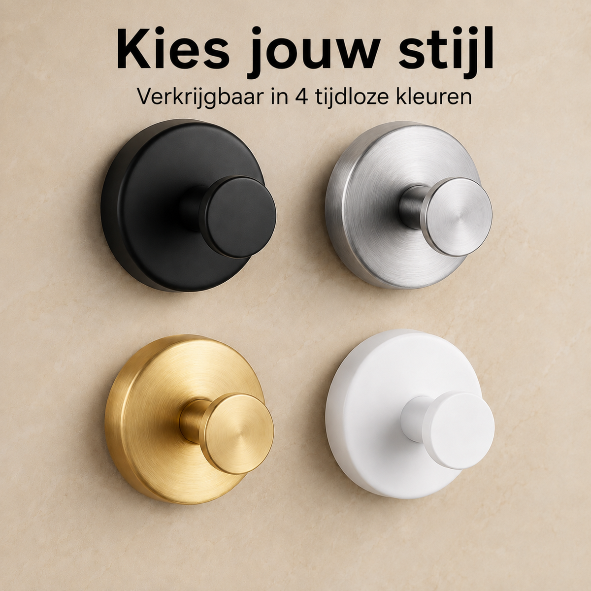 GripLock™ Pro – Extra ophangruimte zonder gaten, schroeven of gedoe l 1+1 GRATIS