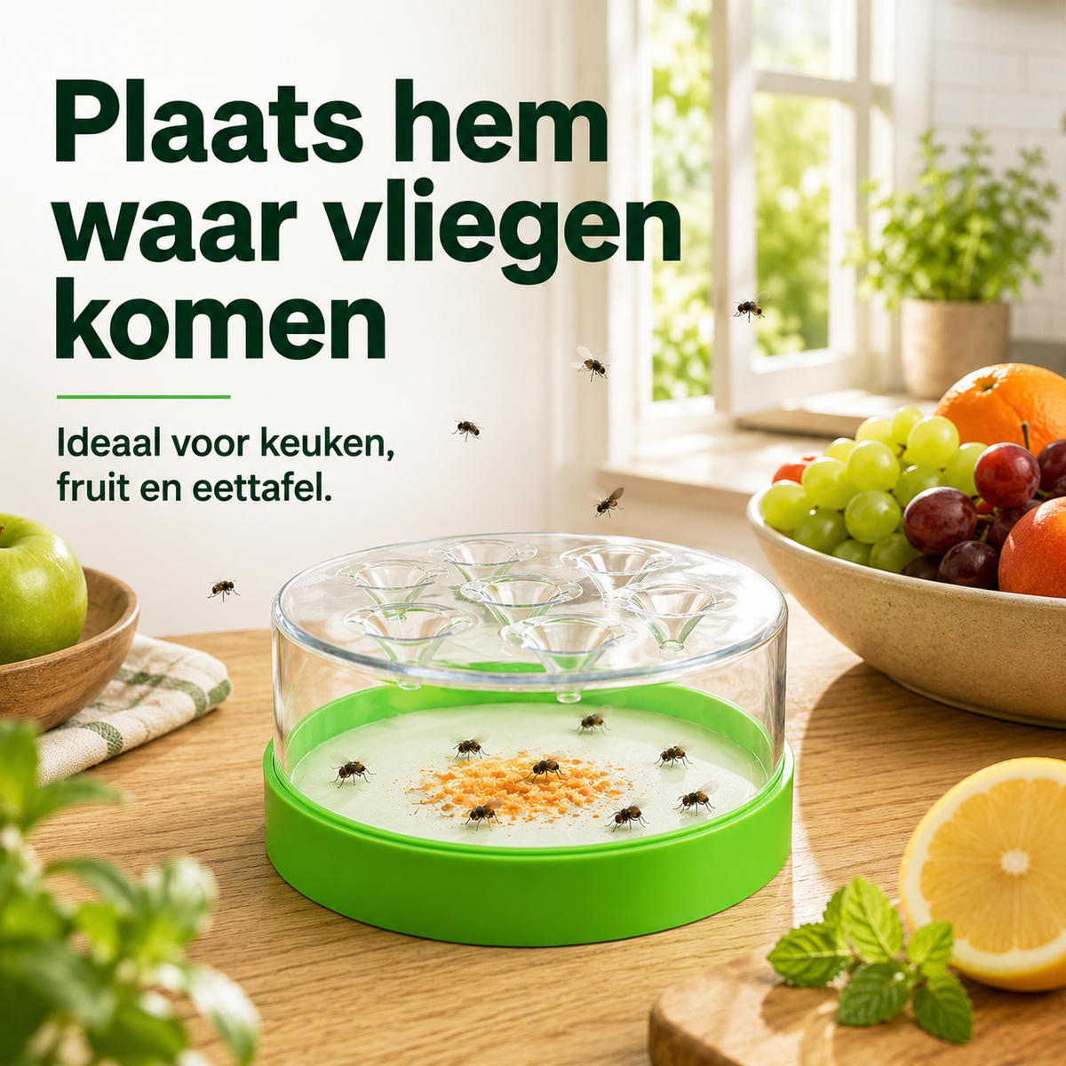 AeroCatch™ Pro l Houd vliegen weg uit huis én van je eten l 1+1 Gratis