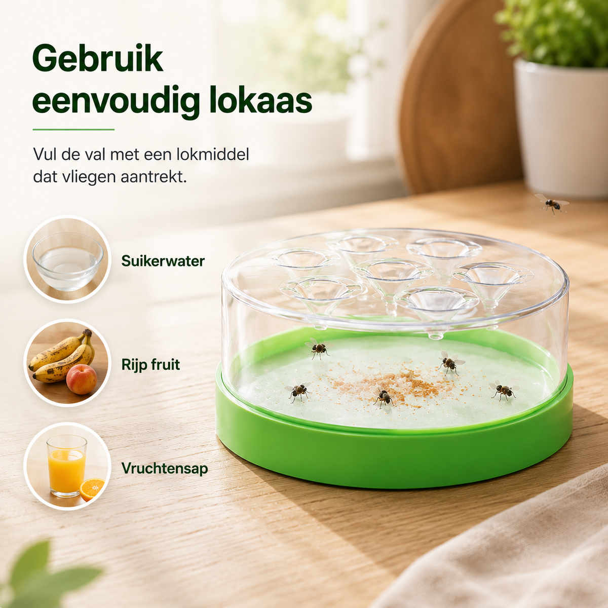 AeroCatch™ Pro l Houd vliegen weg uit huis én van je eten l 1+1 Gratis