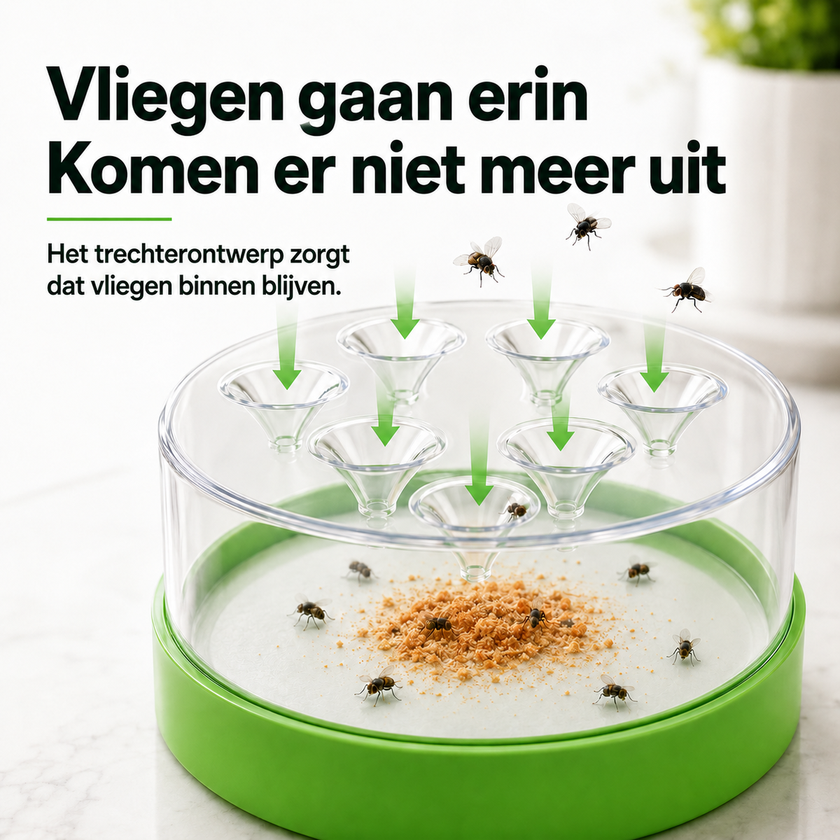 AeroCatch™ Pro l Houd vliegen weg uit huis én van je eten l 1+1 Gratis