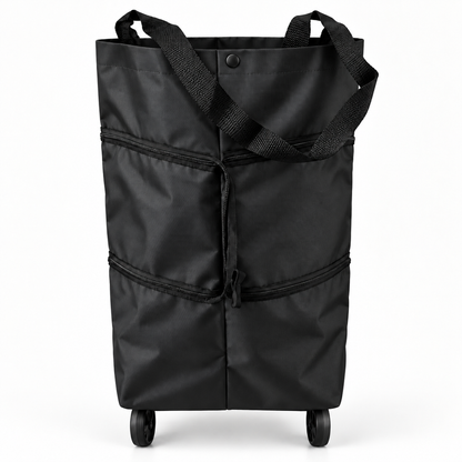 CarryEase™ Pro – Opvouwbare 2-in-1 Boodschappentrolley l Neem meer boodschappen mee zonder zwaar te sjouwen
