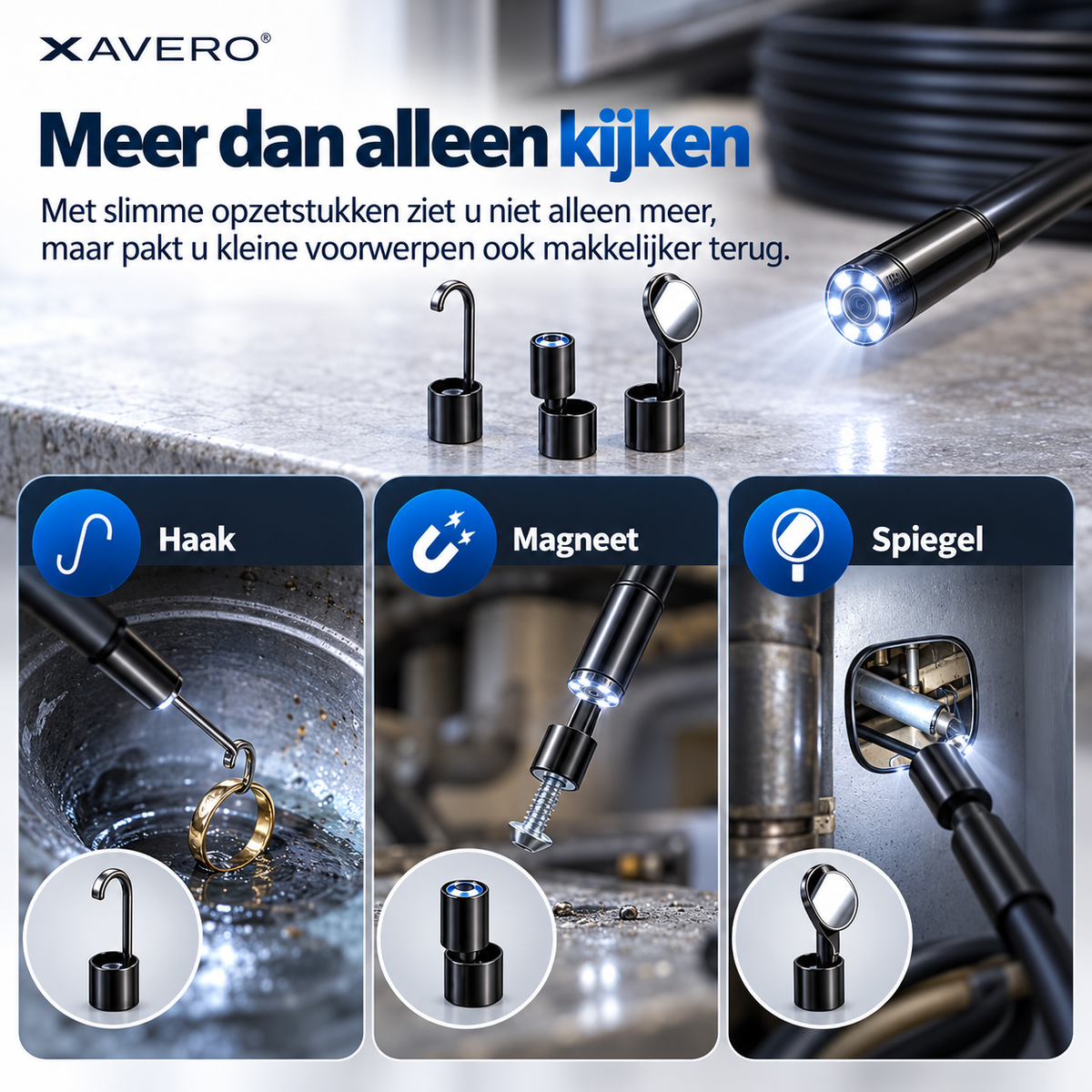 InspectView™ Pro l Zie direct wat verborgen zit zonder eerst alles te verschuiven of open te maken.