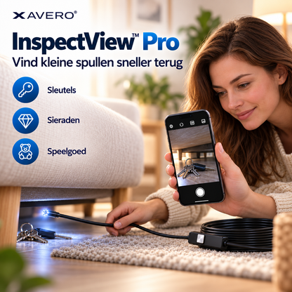 InspectView™ Pro l Zie direct wat verborgen zit zonder eerst alles te verschuiven of open te maken.