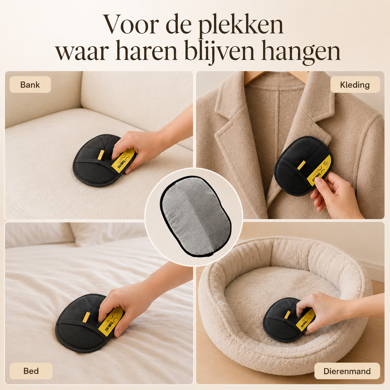 PetSweep™ Pro – Elektrostatische Dierenhaar Handschoen