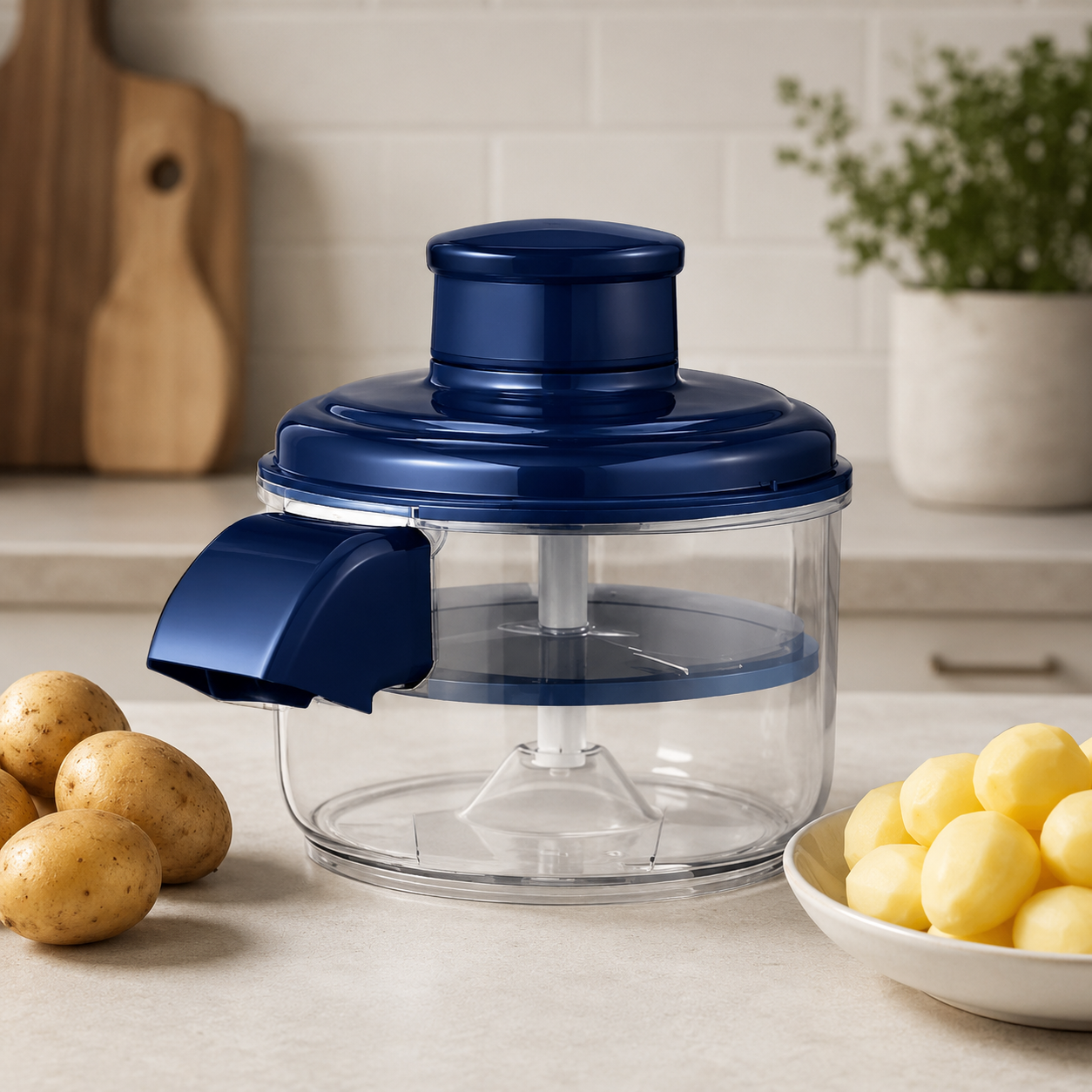 PeelEase™ Pro – Elektrische Aardappel- & Groenteschiller