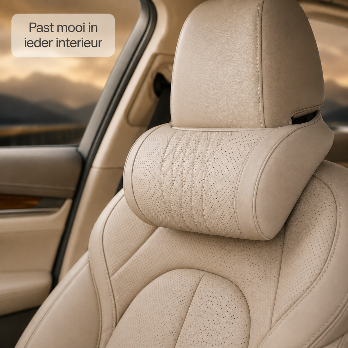 RoadRest™ Pro l Vult de ruimte achter je nek voor comfortabelere autoritten