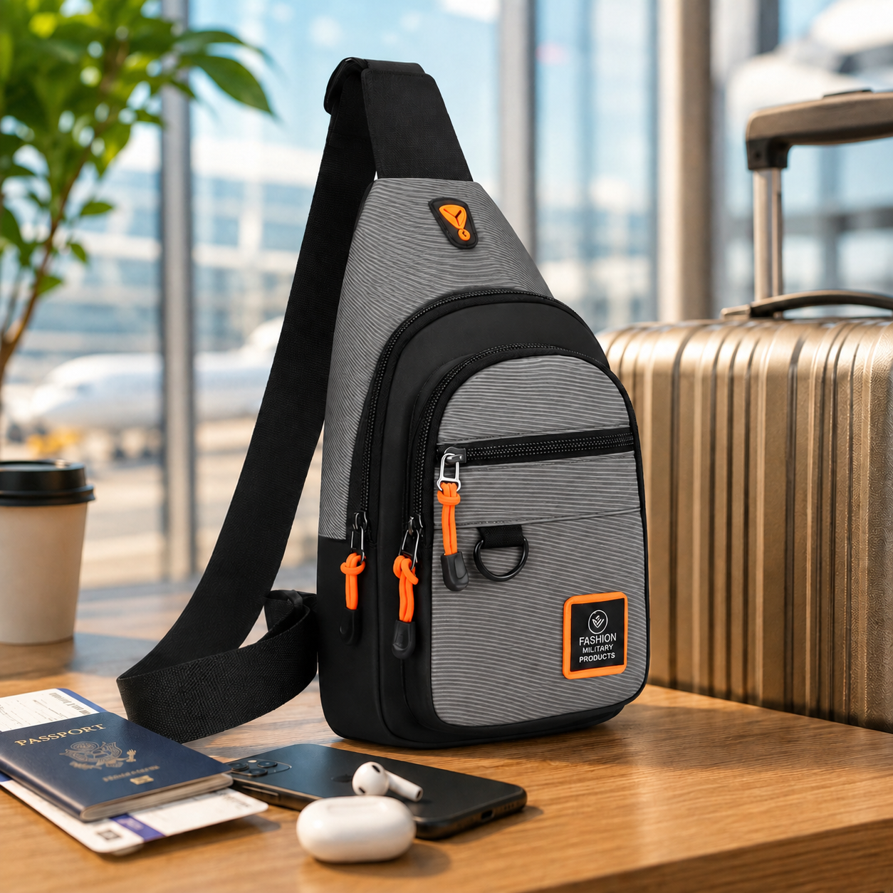 UrbanCarry™ Pro – Waterafstotende Crossbody Tas