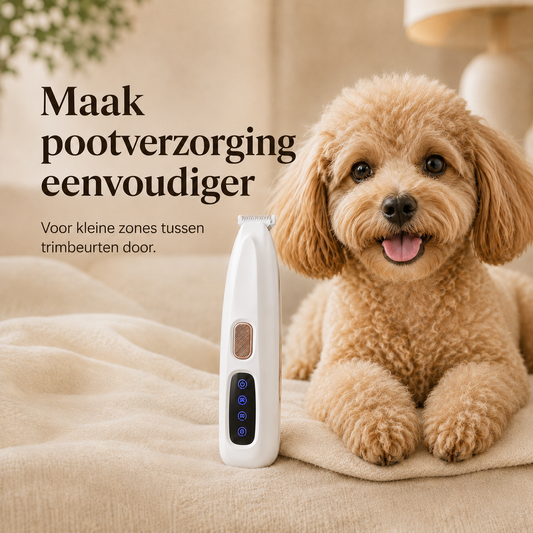 PawTrim™ Pro – Verzorg kleine en gevoelige zones eenvoudig, zonder een grote onhandige tondeuse