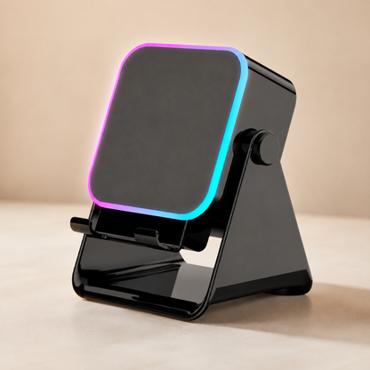 RiffDock™ Pro l Meer geluid, handsfree kijkcomfort en sfeervolle verlichting in één slimme standaard