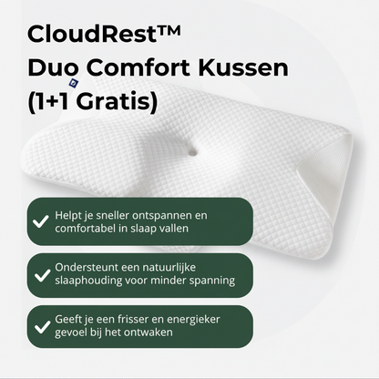 CloudRest™ Duo Comfort Kussen