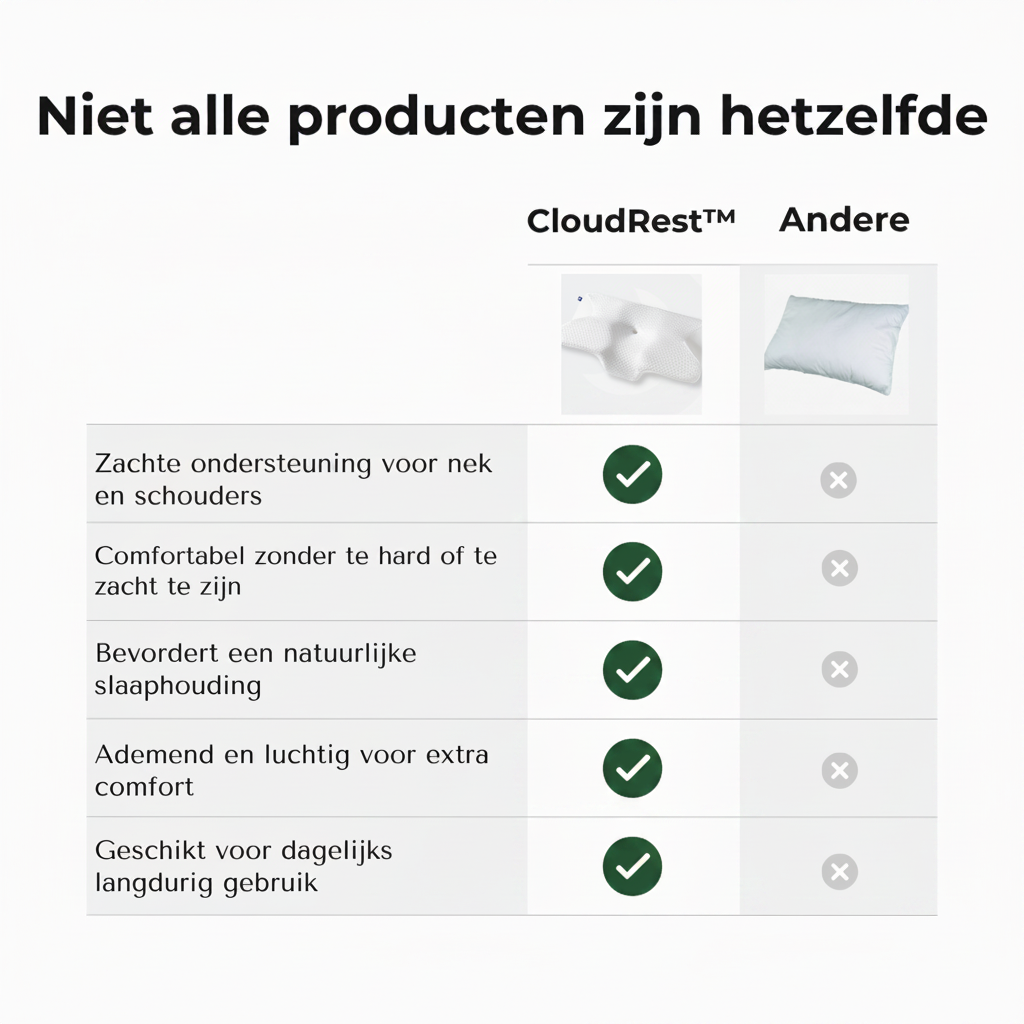 CloudRest™ Duo Comfort Kussen